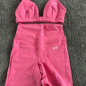 TLF workout Bra and Shorts Set
